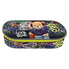 Puzdro na perá JUNIOR S8 Cool Bear - medveď
