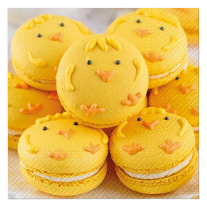 Obrúsky TaT 33x33cm Easter Cute Macarons