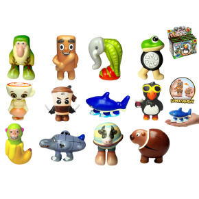 Brainrot PuffUps squishy 10-12cm v sáčku 12druhů 12ks v DBX Brainrot PuffUps squishy 10-12cm v sáčku 12druhů 12ks v DBX