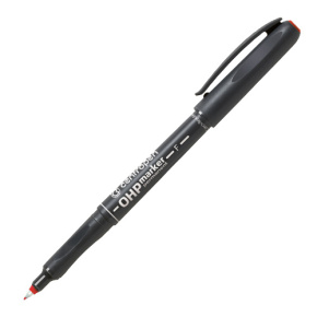 Popisovač CENTROPEN na fólie F 2636 - červený 0,6 mm