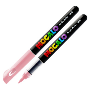 Popisovač M&G MOCALO Acrylic Marker, štetcový hrot - Light Purple 306 Popisovač M&G MOCALO Acrylic Marker, štetcový hrot - Light Purple 306