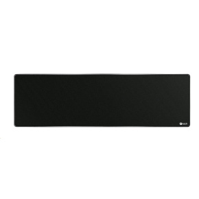 C-TECH Podložka pod myš MP-01XL, čierna, 900x270x4mm, obšité okraje