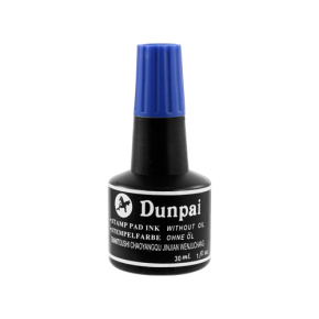 Pečiatková farba 30 ml - modrá