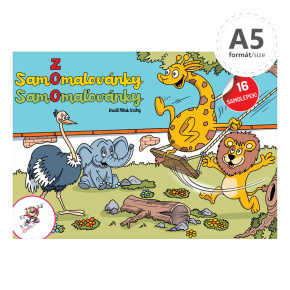 Omaľovanka A5 - ZOO + samolepky
