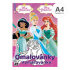 Maľovanky JM A4 - Disney Princezné