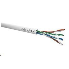 BAZAR - Inštalačný kábel Solarix CAT5E UTP PVC Eca 305m/box - poškozený obal