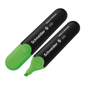 Zvýrazňovač Schneider Job - zelená