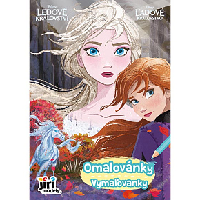 Omaľovanky JM A5 - Ľadové kráľovstvo