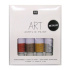 RI sada akrylových farieb Metallic 4x12 ml