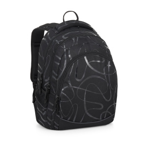 Školský batoh BagMaster Digital 24 B - čierny