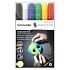 Popisovač Schneider Paint-It 310 Acrylic Marker 2mm (sada 6 ks)
