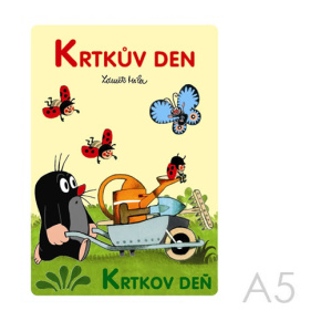 Omaľovanka A5 Akim - Krtkov deň