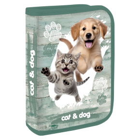 Peračník plný - 1 poschodový, 31 dielny JUNIOR S8 - Cat & Dog