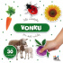 Samolepková knižka - Vonku (veľké samolepky pre malé ručičky)