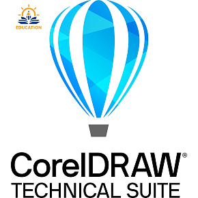 CorelDRAW Technical Suite 2026 Education Perpetual License (incl. 1 Yr CorelSure Maintenance)(1-4)
