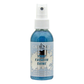 Perleťový sprej CADENCEna tm.textil,petrolej.100ml