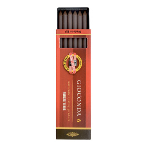 Kresliarska sépia KOH-I-NOOR - hnedá tmavá 6 ks, 5,6 mm Kresliarska sépia KOH-I-NOOR - hnedá tmavá 6 ks, 5,6 mm