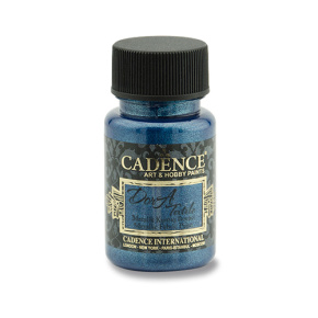 Textilná farba Cadence, metal. tmavo modrá, 50 ml