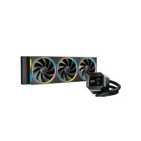 DEEPCOOL Vodní chladič LM360, ARGB, 3x 120mm, AM5, LGA1851, černá