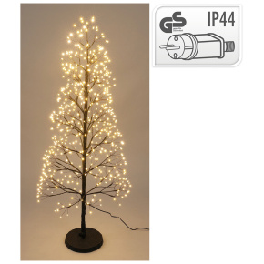 Vianočný stromček s vetvičkami, svietiaci 600x LED, výška 100 cm Vianočný stromček s vetvičkami, svietiaci 600x LED, výška 100 cm