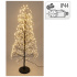 Vianočný stromček s vetvičkami, svietiaci 600x LED, výška 100 cm