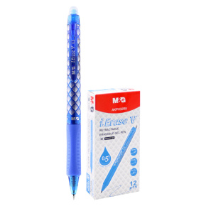 Pero gélové /gumovacie M&G iErase V, hrot 0,5 mm - modrá náplň Pero gélové /gumovacie M&G iErase V, hrot 0,5 mm - modrá náplň