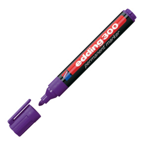 Permanentný popisovač Edding 300 fialový