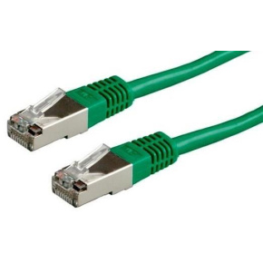 XtendLan patch kábel Cat5E, FTP - 1m, zelený (predaj po 10 ks)