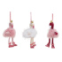 Dekorácia závesná - Flamingo 23 cm, mix farieb/1ks