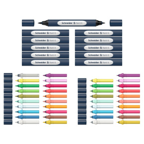 Popisovač Schneider Paint-It 040 Twin marker box 52 ks