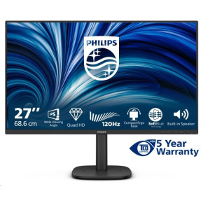 Philips MT 27" 27B2N3500J - 2560x1440,IPS,120Hz,2xHDMI,DP,USBhub,Repro,Pivot Philips MT 27" 27B2N3500J - 2560x1440,IPS,120Hz,2xHDMI,DP,USBhub,Repro,Pivot