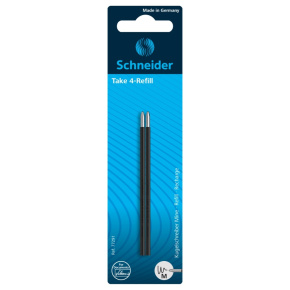 Náplň guľôčková Schneider Take 4 M sada 2 ks - čierna