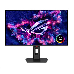 ASUS LCD ROG Strix OLED XG27AQDPG, 26.5" 2560x1440, 300nits, 500hz, 0,03ms, 178/178, DP, HDMI, USB, Audio, VESA, Black