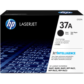 BAZAR - HP 37A Black Original LaserJet Toner Cartridge (CF237A) (11,000 pages) - Poškozený obal (Komplet)