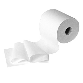 Papierový uterák rolovaný 2-vrstvé O18cm, 20 cm x 150 m, bez perforácie (bal 6 ks) - biele