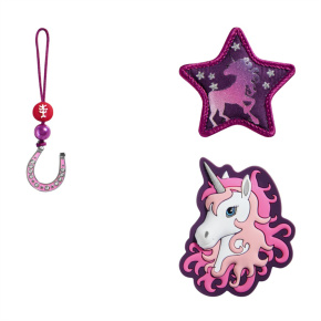 Doplnkový set obrázkov MAGIC MAGS Sweet Unicorn Nuala k aktovkám GRADE, SPACE, CLOUD, 2IN1