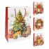 Darčeková taška vianočná 26x10x32 cm (mix 4 dizajnov 99170 /cena za 1 ks)