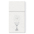 Vrecká na príbory PAW AIRLAID 40x40cm My First Communion Silver, 25 ks/bal