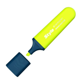 Zvýrazňovač CENTROPEN 6252 Style Fluo (klinový hrot 1-4,6 mm) - žltá