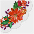Obrúsky PAW R 32 cm Poinsettia With Cones