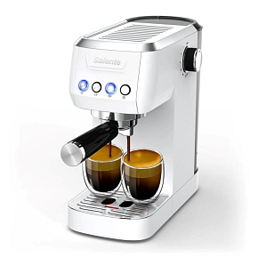 Salente Coffio, pákový kávovar, bílý Salente Coffio, pákový kávovar, bílý