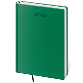 Diár 2026 denný A5 Soft - zelená Diár 2026 denný A5 Soft - zelená