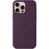 APPLE iPhone 16 Pro Max Silicone Case with MagSafe - Plum