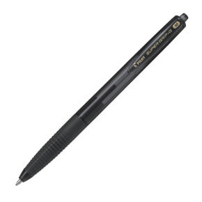 Pero guľôčkové PILOT SuperGrip-G 1,0 mm - čierna náplň Pero guľôčkové PILOT SuperGrip-G 1,0 mm - čierna náplň