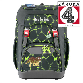 Školský ruksak Step by Step GRADE Dino Tres, AGR  certifikát