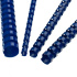 Hrebene plastové 19 mm modré