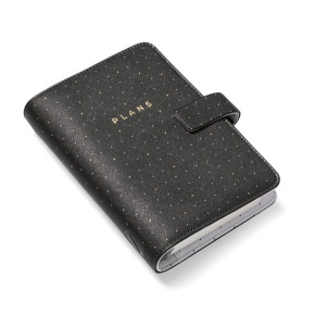 Diár Filofax Moonlight - čierny, osobný