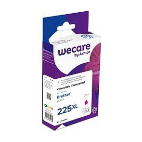 WECARE ARMOR cartridge pro Brother DCP-J4120D magenta, 12ml, kom. s LC225M WECARE ARMOR cartridge pro Brother DCP-J4120D magenta, 12ml, kom. s LC225M