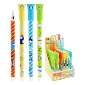 Pero gélové /gumovacie M&G iErase S Arctic Adventure 0,5 mm - modrá náplň Pero gélové /gumovacie M&G iErase S Arctic Adventure 0,5 mm - modrá náplň