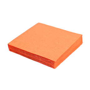 Obrúsky 2-vrstvé 33 x 33 cm oranžové 50 ks